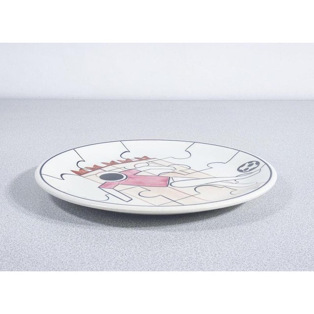 Porcelain Plates from Ved. Besio & Son, Set of 2 For Sale - Image 13 of 18