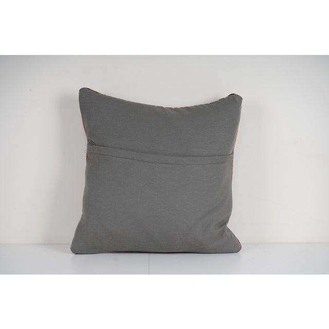 Turkish Kilim Pillow Cover For Sale - Image 4 of 4