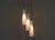 Pendant Light with Opaline Glass Shades and Brass from Stilnovo, Italy, 1950s For Sale - Image 3 of 14