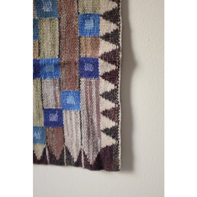 Textile Tapestry by Jönköpings Läns Hemslöjd For Sale - Image 7 of 9