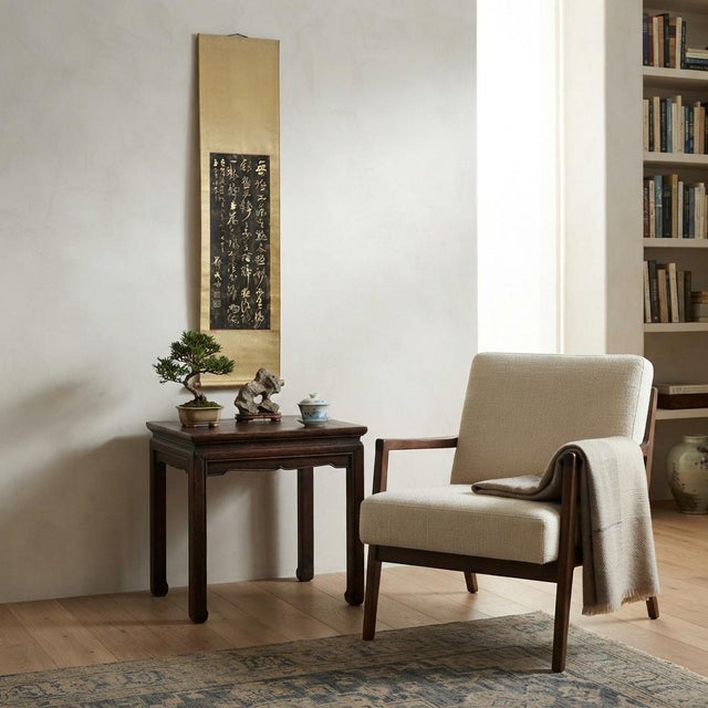 Chinese Calligraphy Ink Writing Koxinga Scroll Painting Wall Art For Sale - Image 9 of 9