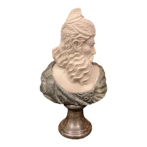 Early 20th Century Italian Carved Bust of a Man