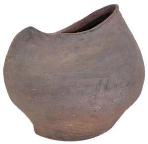 Vintage French Vase in Terracotta, 1960s