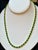 Gemstone 30 Carat Oval Brazilian Emerald & 3 Carat Diamond Tennis Necklace 14 Karat Gold For Sale - Image 7 of 18
