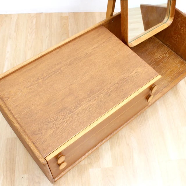 Brown 1960s Mid Century Vanity Dresser by Meredew of Letchworth For Sale - Image 8 of 11