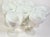 Milk Glass Goblets- Set of Eight For Sale - Image 10 of 12