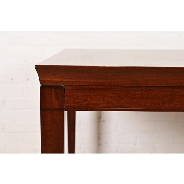 Drexel French Regency Louis XVI Mahogany Extension Dining Table, Newly Refinished For Sale - Image 10 of 15
