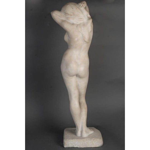 B. Tuerlinckx, Depicting Awakening, 20th Century, Marble For Sale - Image 10 of 11