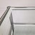 Vintage Glass & Metal Coffee Table, 1990s For Sale - Image 9 of 10