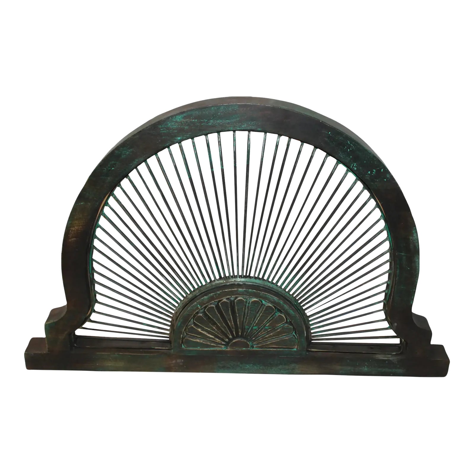 Arch With Fan Ironwork XLG | Chairish