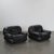 Pair of 1970’s Adriano Piazzesi Stitched Leather Lounge Chairs For Sale - Image 18 of 18