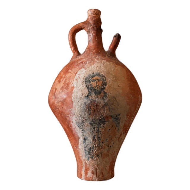 Byzantine Early Christian Icon Amphora For Sale