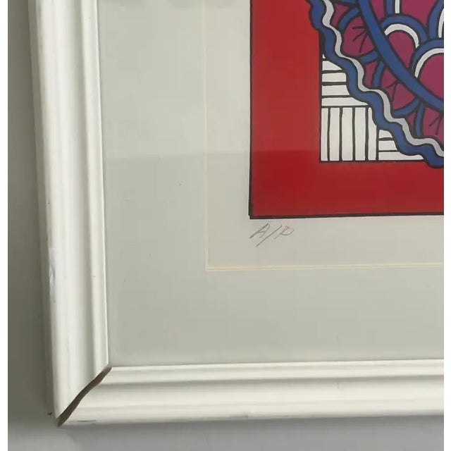 Mara Lynn Abboud Calico Cats Screenprint Artist Proof , Signed & Framed 1990's For Sale - Image 17 of 18