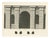 Louis-Pierre Baltard, Cour Des Fontaines, 1803, Copperplate Engraving For Sale