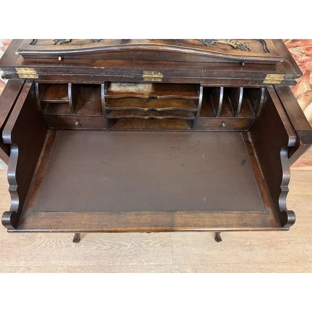 Wood Louis XV Style Provencal Chest of Drawers For Sale - Image 7 of 10