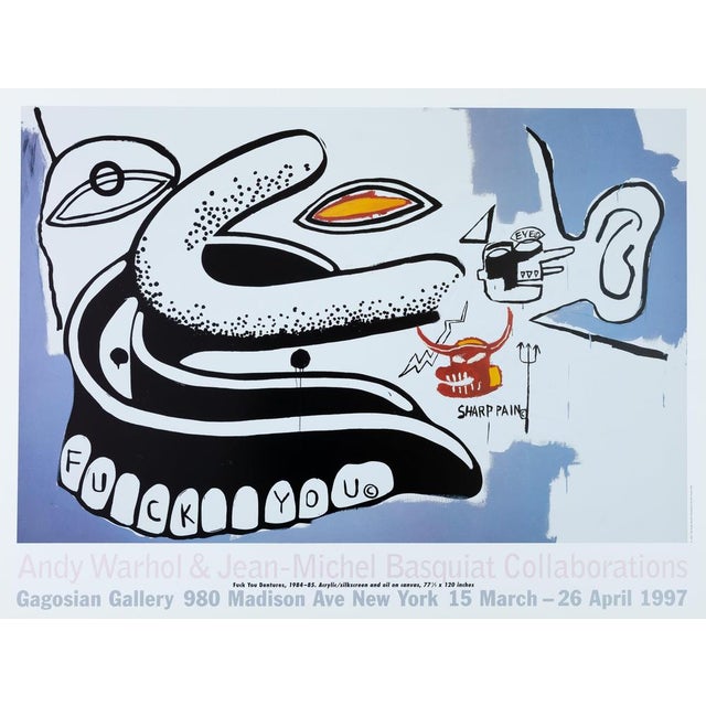 F\.\. You Poster after Andy Warhol For Sale - Image 6 of 6