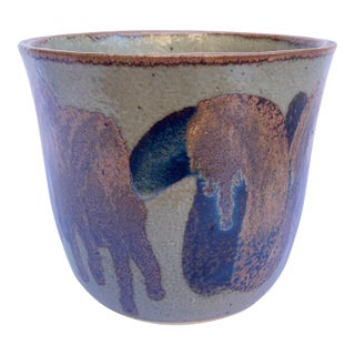 Mid 20th Century Mingei Influenced Planter For Sale