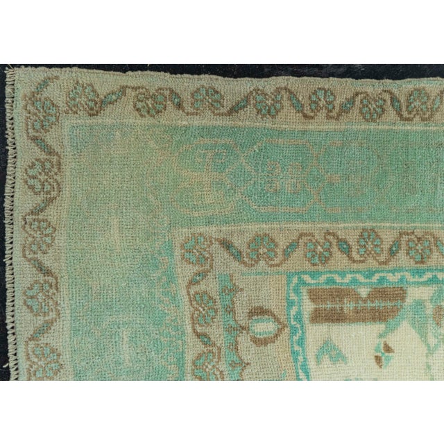 Early 21st Century Turkish Vintage Rug 4'7" x 8' #20784 For Sale - Image 5 of 8