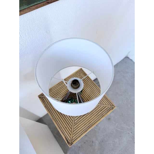 French Free-Form Triangular Ceramic Lamps, 1950s, Set of 2 For Sale - Image 15 of 18