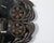 Spanish 19th Century Metal Wall Mirror with Rosettes, Foliage and Dark Patina For Sale - Image 10 of 12