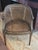 A striking and very beautiful with elegant lines is this Louie the 15th French cane Bergere arm chair. Features caning all...