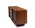 Mid-Century Modern Lane "Tower Suite" Credenza Walnut Rosewood Chrome Mid Century 1970s For Sale - Image 3 of 18
