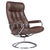 Vintage Scandinavian Leather Lounge Chair from Ekornes Stressless, 1980 For Sale - Image 13 of 13