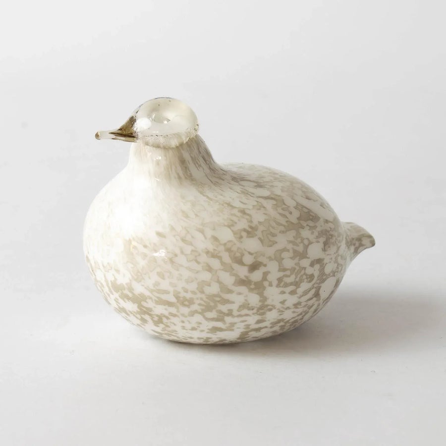 Glass Parmigan Figurine by Oiva Toikka for Nuutajärvi, 1980s