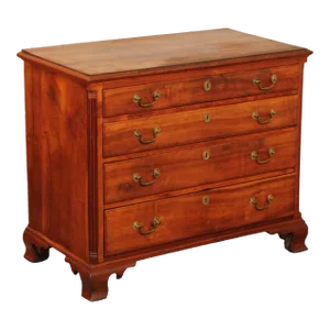 Antique Chippendale Cherry Chest of Drawers