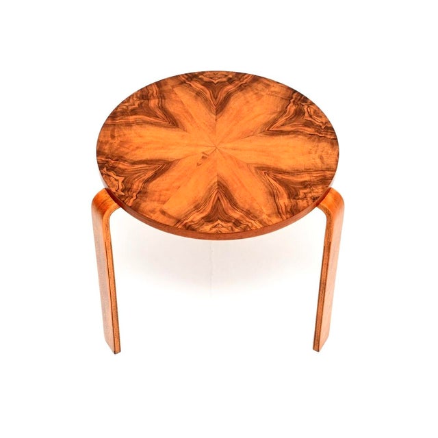 Alvar Aalto Vintage Bentwood Side Table by Alvar Aalto, 1930 For Sale - Image 4 of 6