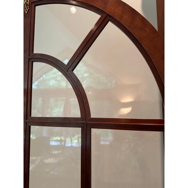 Custom Made Cherry Corner Cabinet For Sale - Image 4 of 9