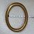 Vintage Giltwood Style Oval Picture Frame With Beaded and Rope Trim - 8.5" X 11.25" For Sale In Washington DC - Image 6 of 11