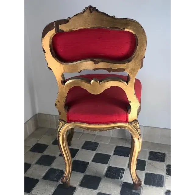 Austrian French Slipper Chairs - A Pair For Sale - Image 4 of 10