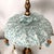 Italian Porcelain Monkey/Parisol Lamps With Gold Leaf Bases For Sale - Image 4 of 15