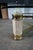 Vintage Italian Regency Travertine Stone Brass & Glass Coffee Cocktail Table 44" For Sale - Image 4 of 12
