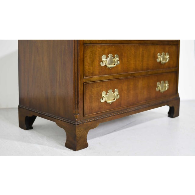 1960s Chippendale Style Mahogany Chest by Kittinger of Buffalo New York For Sale - Image 12 of 14