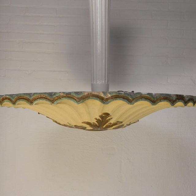 Large Early 20th Century Art Deco Plaster Lamp For Sale - Image 6 of 15