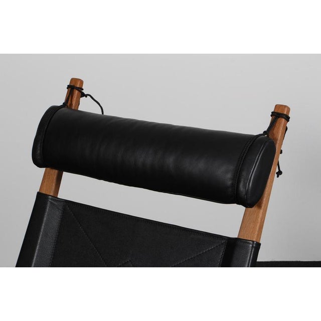 Lounge Rocking Chair attributed to Hans J. Wegner for Getama, 1970s For Sale - Image 4 of 10