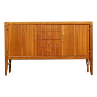 1960s Mid Century Compact Buffet Credenza For Sale