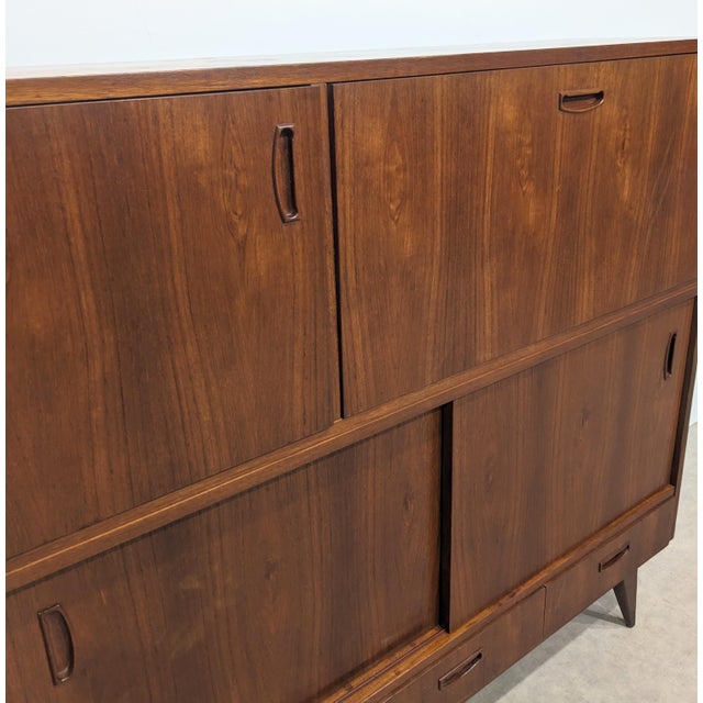 Mid-Century Highboard, 1960s For Sale - Image 6 of 11