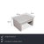 Modern Three-Seater Sofa and Ottoman in Grey Leather from Koinor, Set of 2 For Sale - Image 3 of 18
