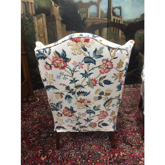 Vintage Wingback Chairs, the Pair For Sale - Image 12 of 17