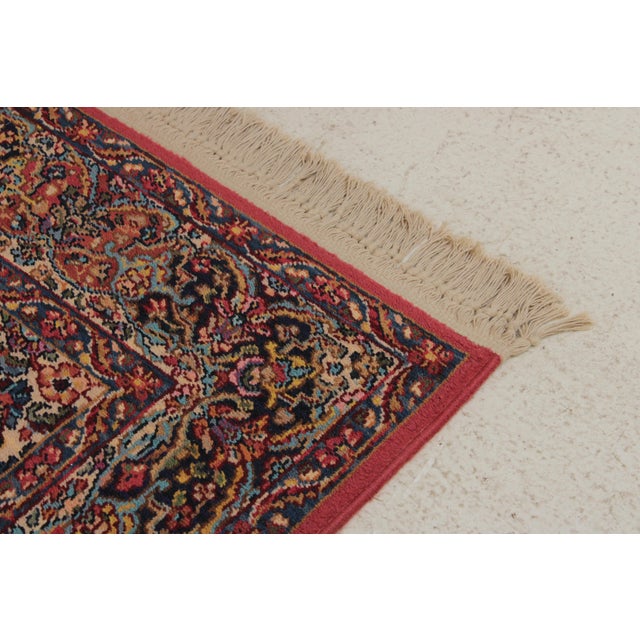 Karastan Multicolor Wool Kirman Approx. 6x9 Room Size Rug For Sale In Philadelphia - Image 6 of 14