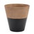 Add a touch of style to your indoor garden with this exquisite Tapered Two-Tone Planter Set. Perfect for any home or...