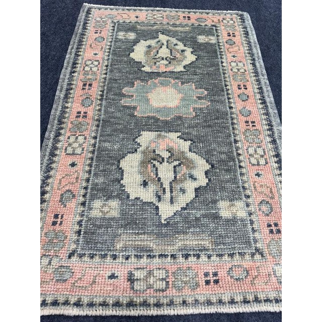 Turkish Oushak Rug 2'3" x 3'4" #24404 Explore a curated collection of hallway runners, wool rugs, and handmade...
