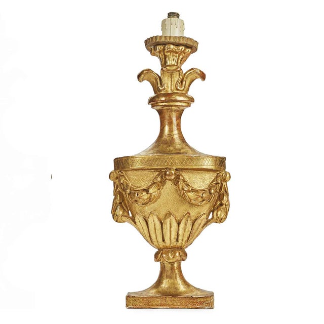 Late 18th Century Empire Golden Wall Lamp For Sale - Image 5 of 5