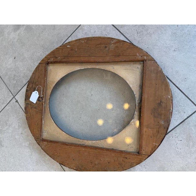 Oval Baroque Frame in Wood For Sale - Image 6 of 7