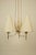 Mid-Century Brass 3-Light Chandelier, 1950s For Sale - Image 3 of 18