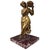 Antique French Bronze and Marble Figure of Dancer, 1800s For Sale - Image 4 of 4