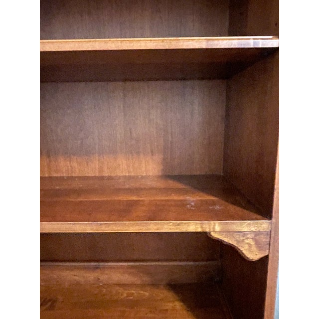 1990s Ethan Allen Country Crossings Bookcase With File Cabinet For Sale - Image 12 of 13